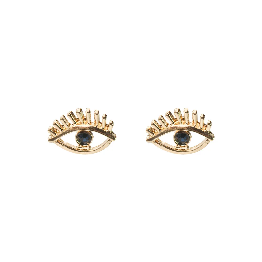 

CH-1578 Japanese eyes diamond earrings personalized design earrings spring and summer style small earrings small jewelry