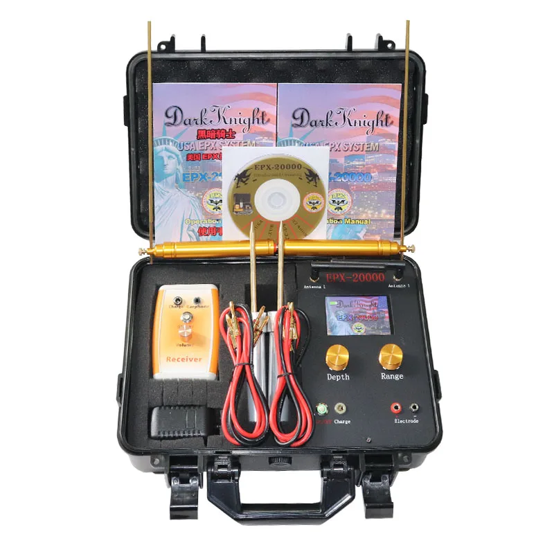 

Newest Underground Metal Detector EPX-20000 US Original Digital Touch Frequency Synthetic Radar Remote Metal Detector EPX20000