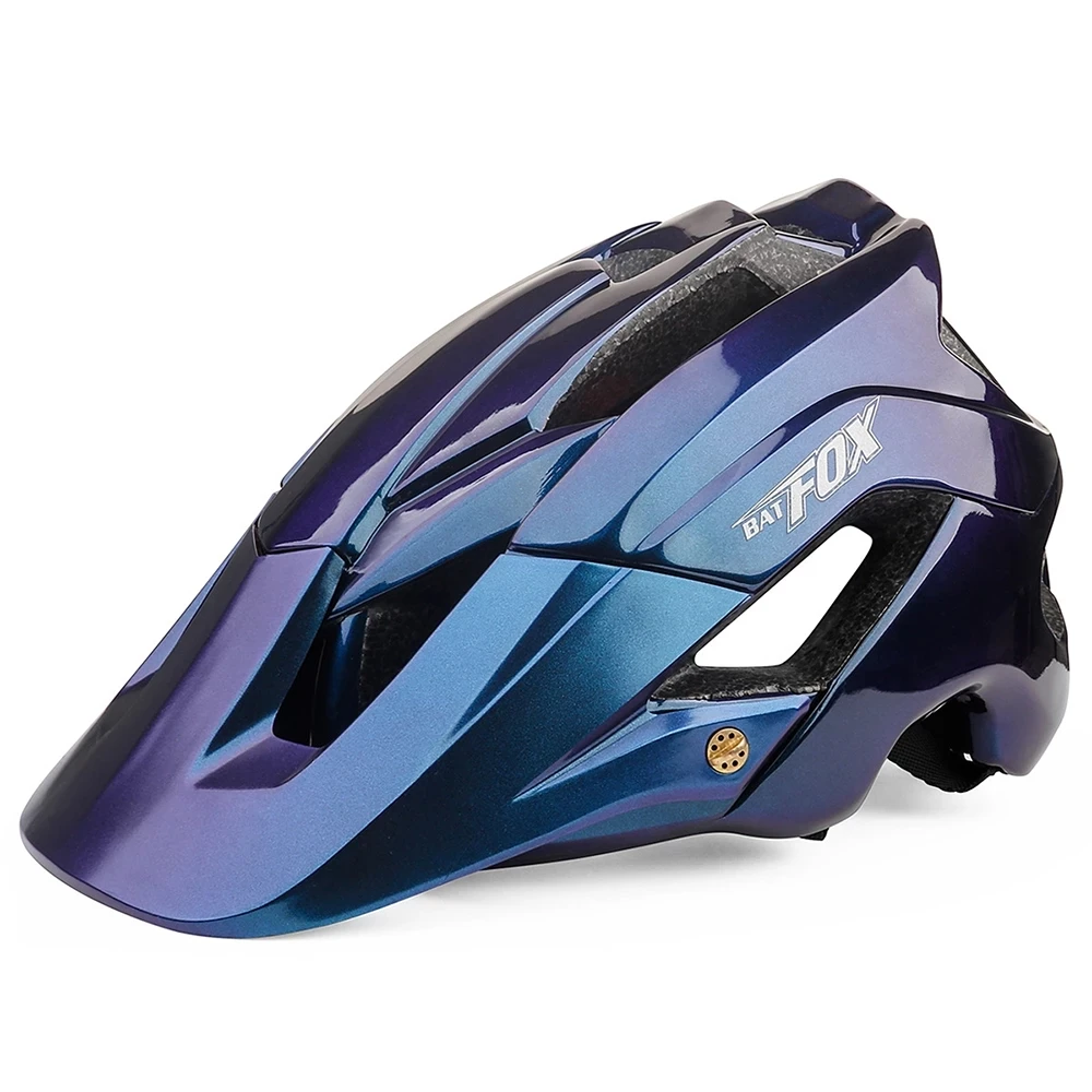 

BATFOX Bicycle Helmet Road Mountain Cycling Helmets Integrally-molded CE MTB With Sun Visor Men Women Ultralight Bike Helmet