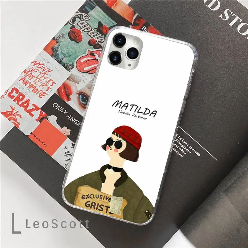 

Killer Leon Uncle Girl Phone Case For iphone 12 5 5s 5c se 6 6s 7 8 plus x xs xr 11 pro max mini