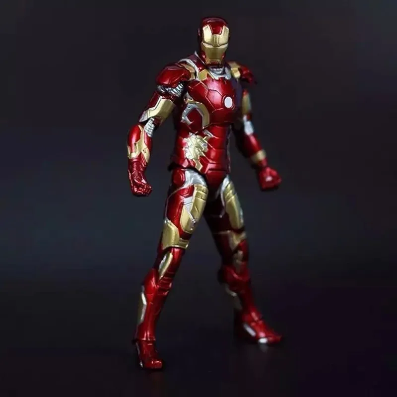 Горячие игрушки SHFiguarts Железный человек Mark 42 с диваном ПВХ фигурка коллекционные