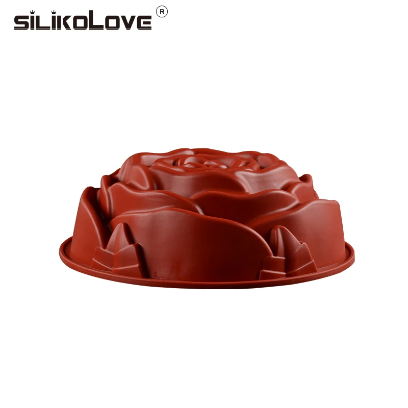 Силиконовые формы для выпечки в виде Розы SILIKOLOVE силиконовые муссов французские