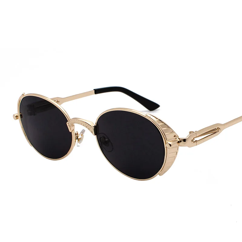 MINCL/модные маленькие овальные солнцезащитные очки для женщин и мужчин винтажные