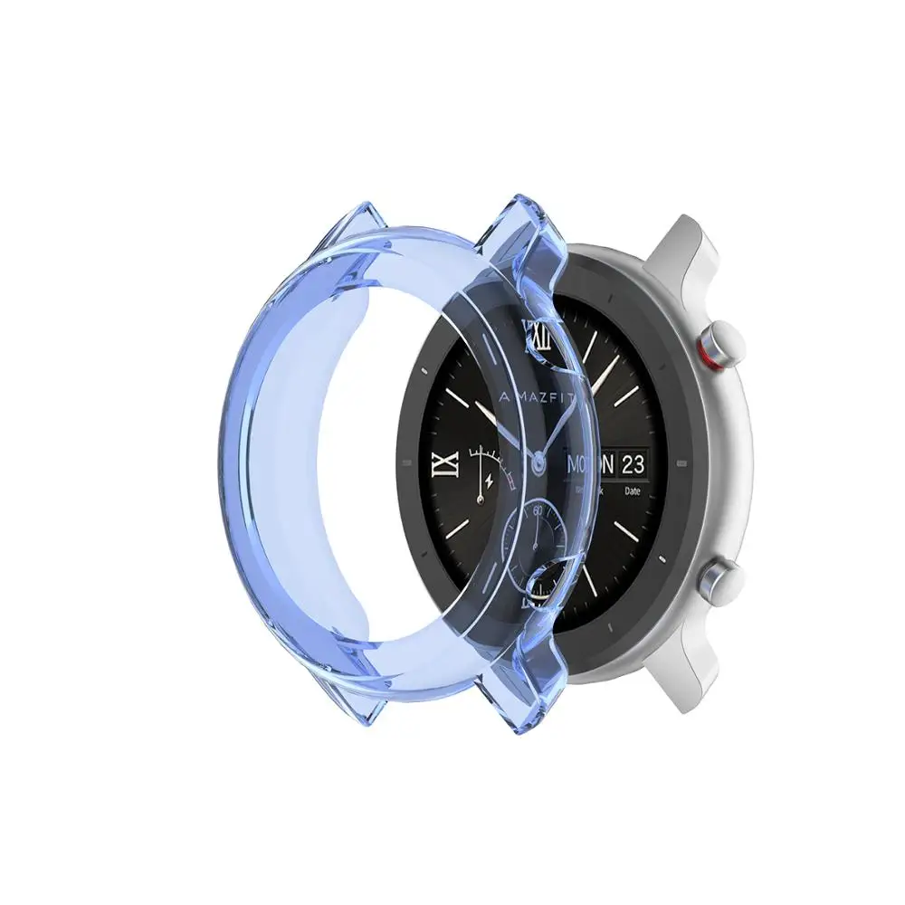 Мягкий защитный чехол из ТПУ для Huami AMAZFIT GTR 47 мм 42 мм|Смарт-аксессуары| |