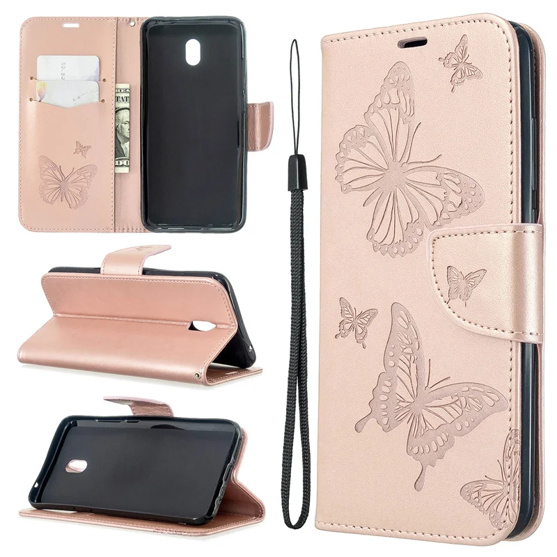 2019 Чехол книжка с бабочкой для Xiao mi Red 8 8A 7 7A NOTE note 8T 10 Pro кожаный чехол кошелек Xiomi CC9