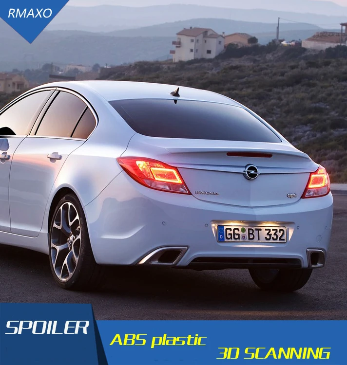 Спойлер для Opel insignia спойлер из АБС материала заднего крыла автомобиля задний