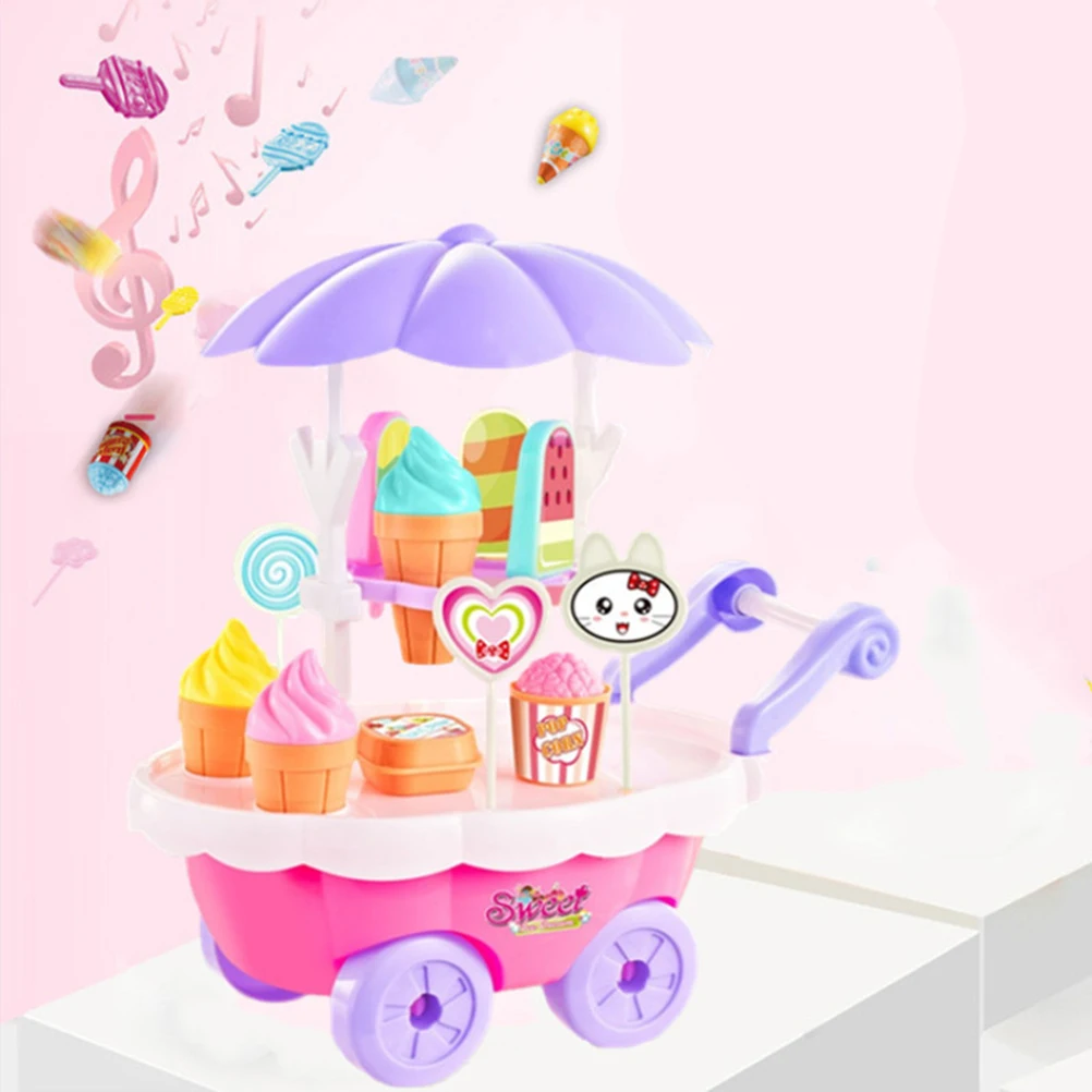 28 шт./компл. детская одежда с принтом в виде мороженого для девочек игрушечная