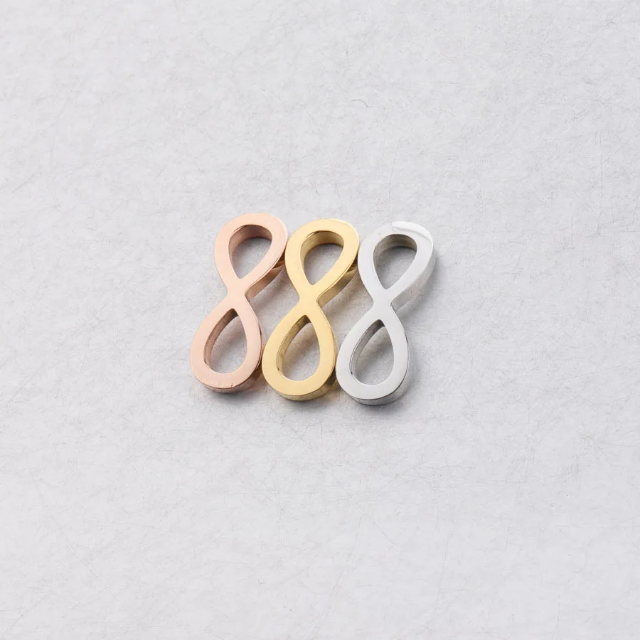 5 шт./лот соединители для браслетов из нержавеющей стали ожерелье подвески