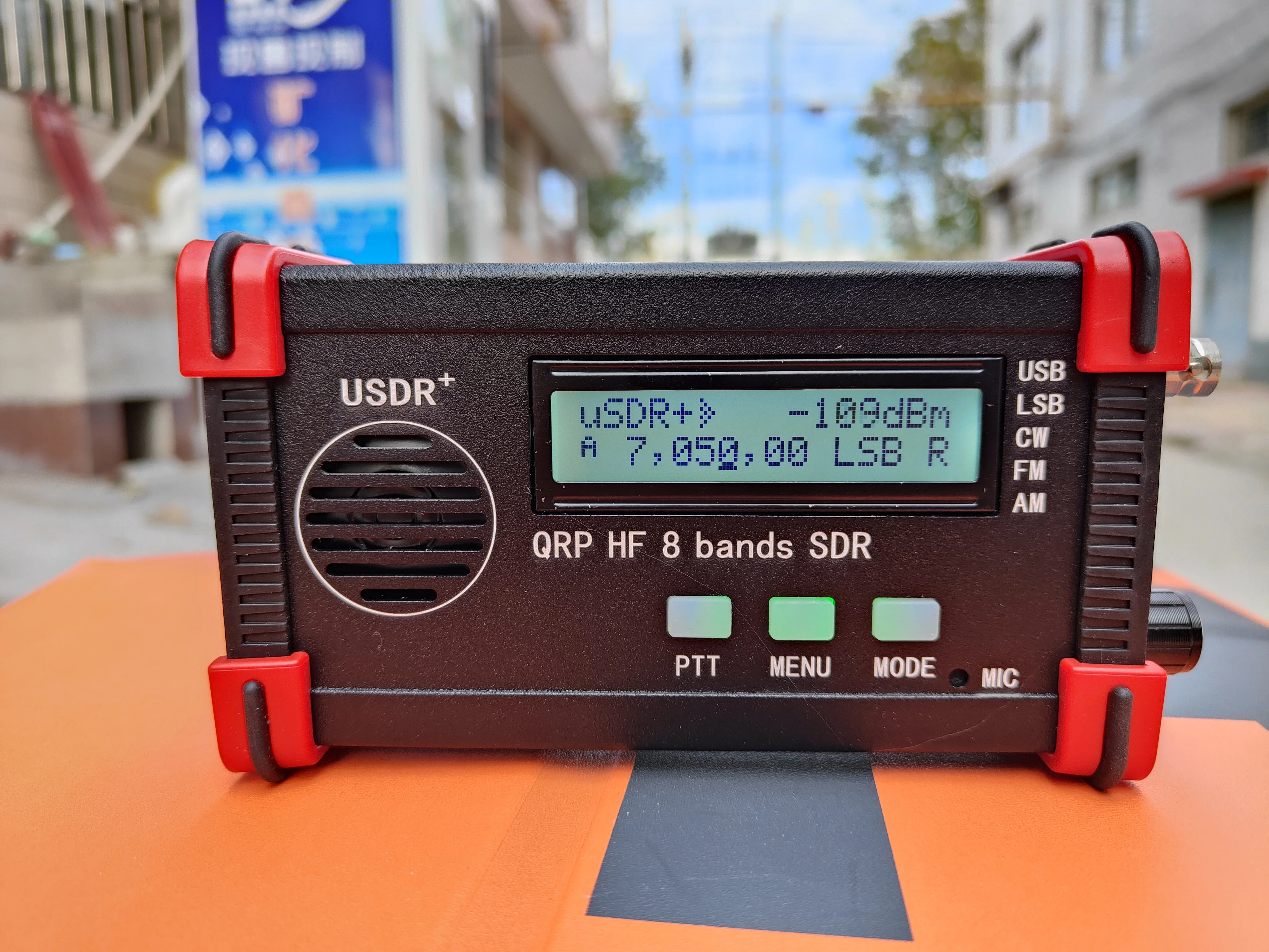 USDR uSDX PLUS 5 Вт 8-полосный SDR все режимы USB LSB CW AM FM. SSB. Трансивер HF QRP + аккумулятор
