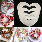 1 шт. 1012 дюймов PET Пластик сердце Форма звезды торт пресс-форма для тортов декоративные инструменты для DIY торта на день рождения дизайн формы для выпечки печенья пресс-формы