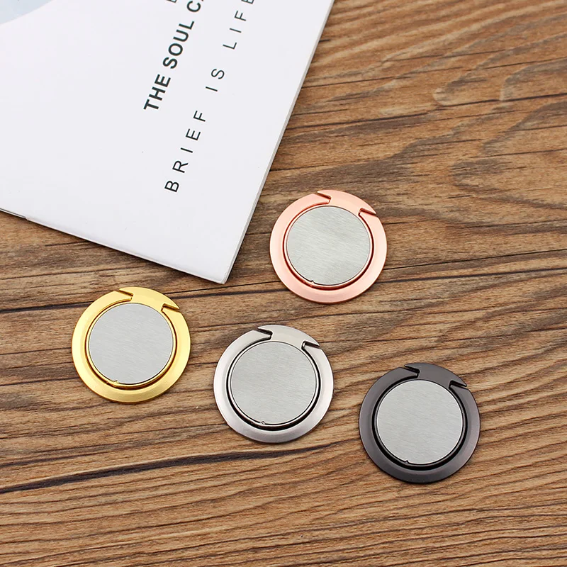 ultra thin stent accessories finger ring holder stand for xiaomi samsung 360 degree thin mobile phone ring holder for iphone 12 free global shipping