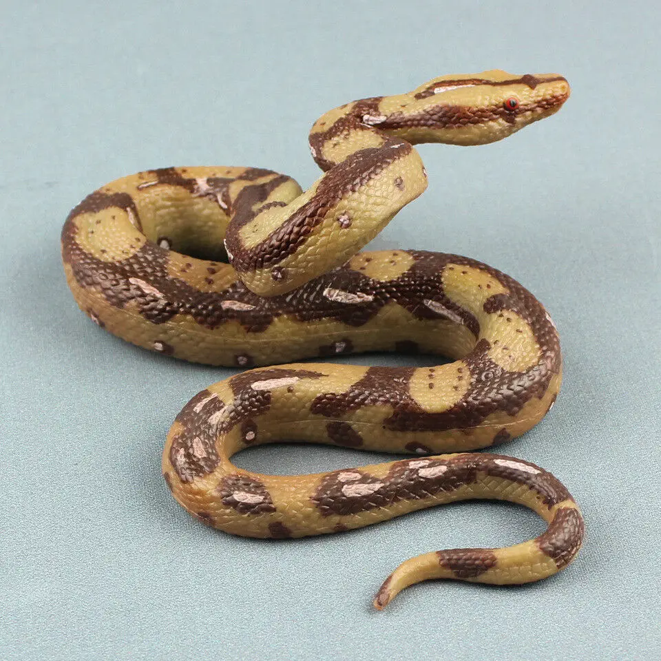 Boa Constrictor змея фигурка дикое животное ПВХ модель для взрослых детей Коллекция