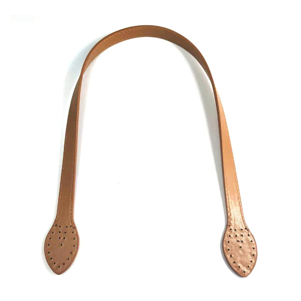 

PU Leather Handbag Rope Shoulder Bag Flexible Strap Messenger Pack Attachments Bands Decoration DIY Accessory Black