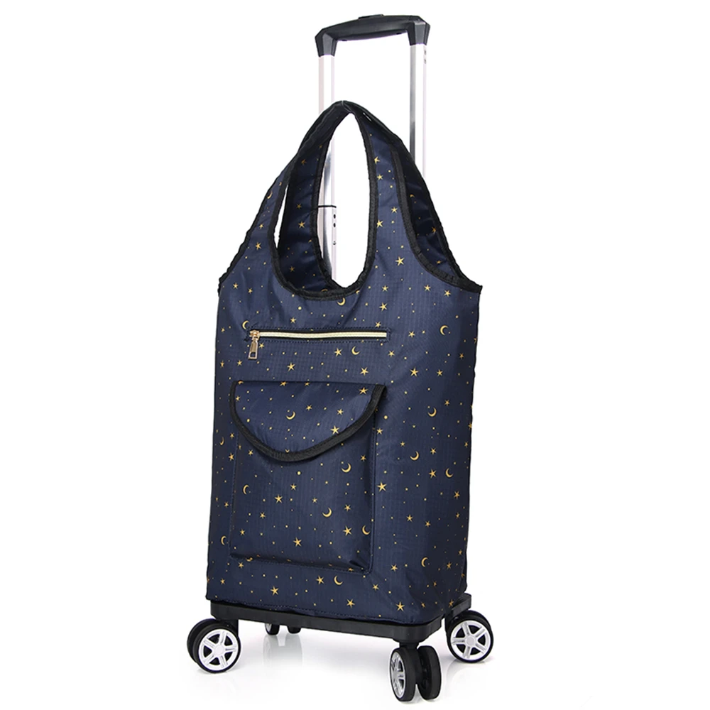 Модный складной рюкзак для продуктов из водонепроницаемой ткани Оксфорд с