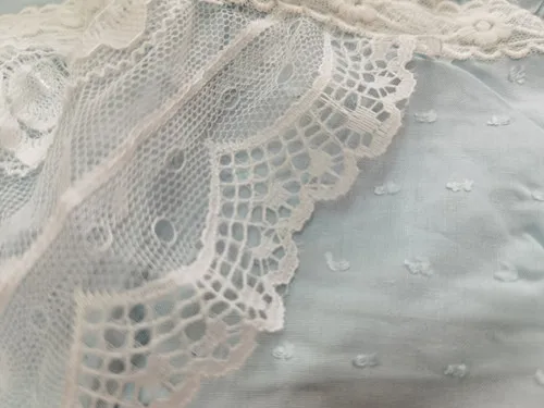 

Nightgown Women Loose Sleepwear Dress Summer Lace lace cotton Nightgown Pink White Green Nightdress 6 color