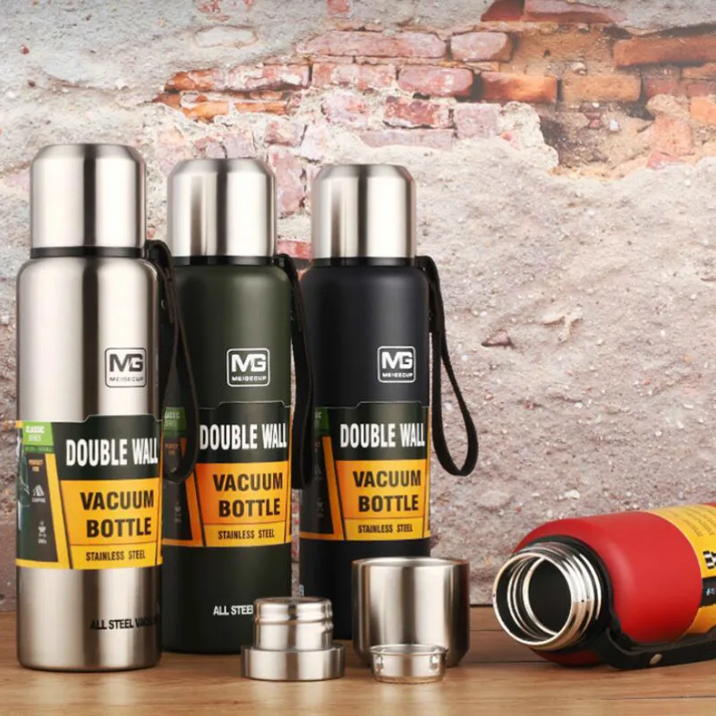 Русский уличный термос в стиле милитари портативная бутыль большая емкость