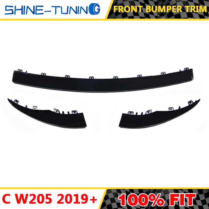 Подходит для отделки переднего бампера C Class w205 A2058858902L A2058859002R A2058859102 A2 058858602L a2058702r