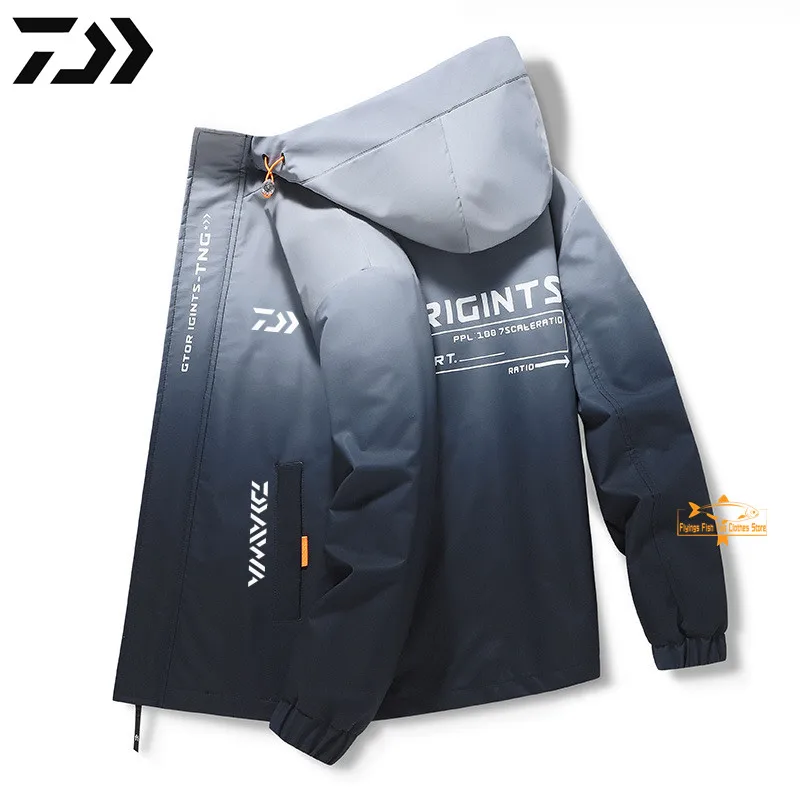 

Daiwa 2021 New Hiking Men Outdoor Jacket Spring Sports Coats Windbreaker Climbing Trekking Fishing Waterproof Jacket