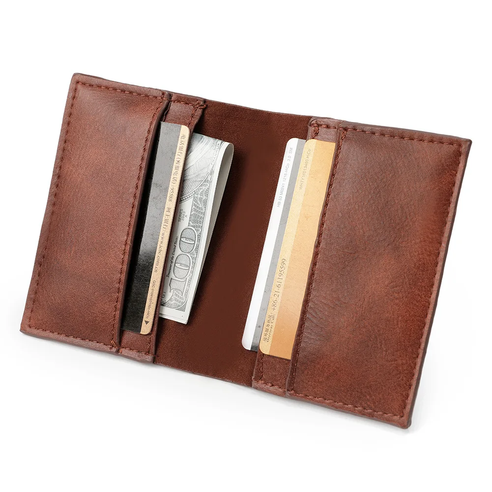 

Coin Purse Short Wallets Cardholder ID Holder Leather Credit Card Holder ID Card Holder Wallet Badge Holder Mens ID Wallet Women