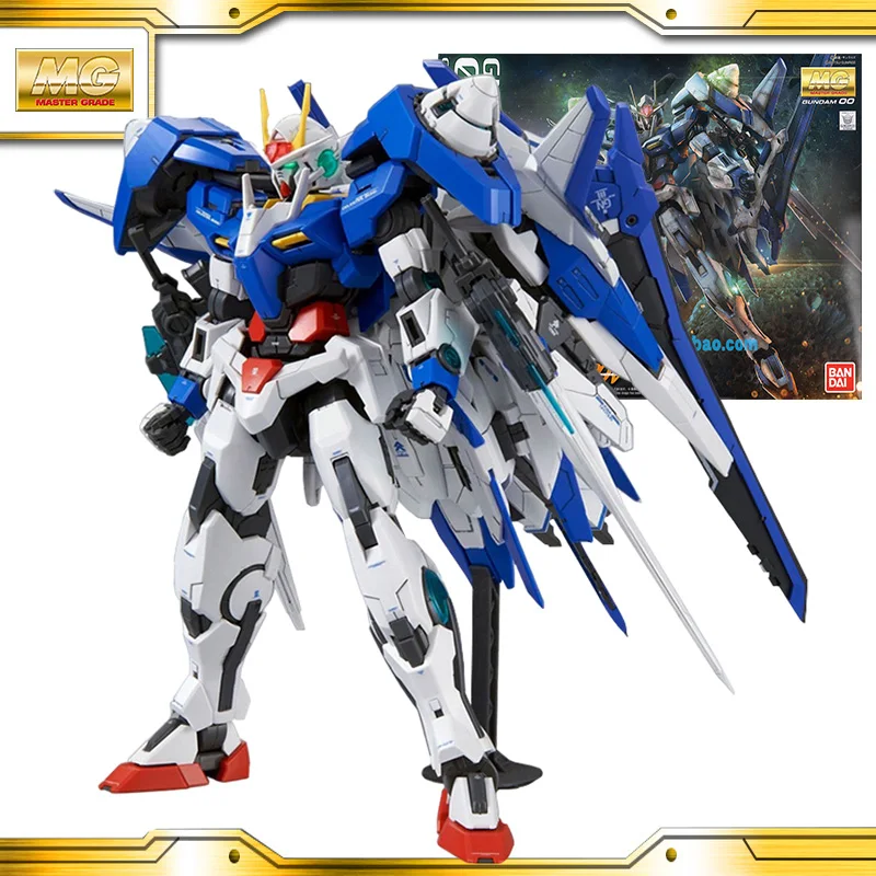 

Original BANDAI Gundam MG 1/100 XN Raiser XN OOR Model Assembled Robot Anime Action Figure Toys