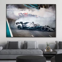 f1 racing supercar art canvas painting posters and prints for living room bedroom wall art decoration frameless