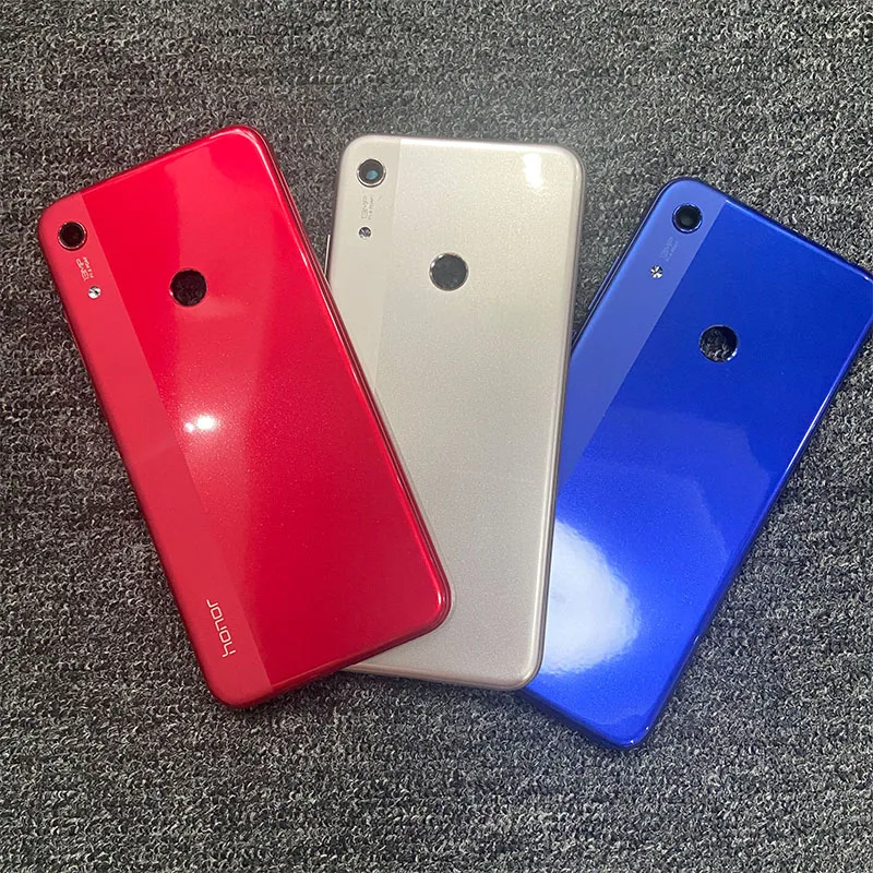 New For Huawei Honor 8A Battery Cover Back Housing Glass Panel Rear Door Case Pro 2020 2019 | Мобильные телефоны и
