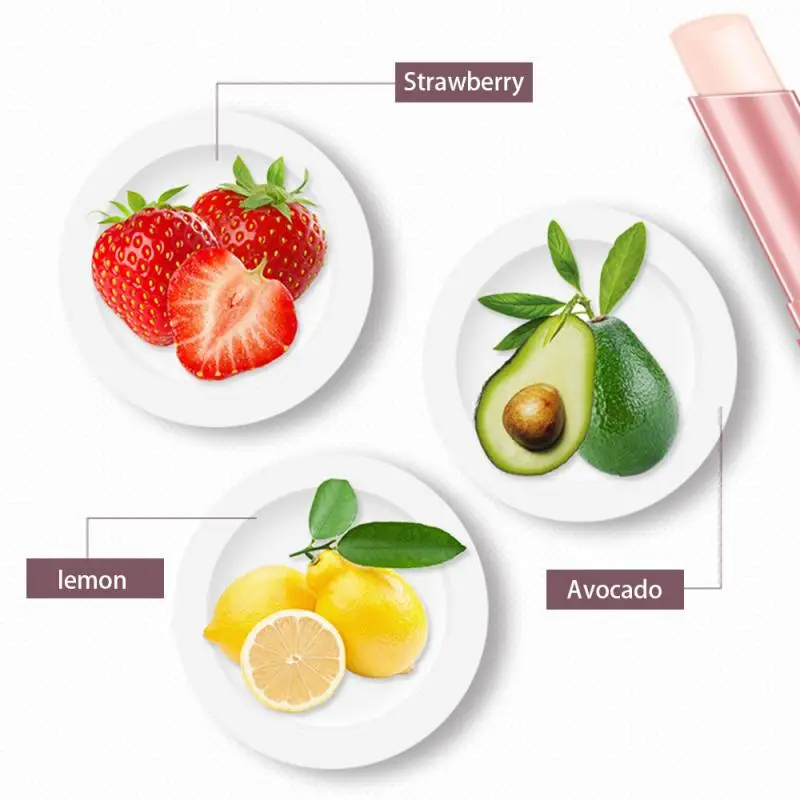 1 шт. цветной бальзам для губ 3 аромата антипригарная чашка блеск натуральный