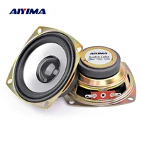 aiyima 2pcs 3 inch portable full range speakers 4 ohm 5w sound speaker neodymium home theater ktv professional loudspeaker diy