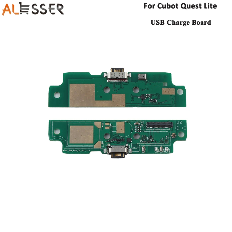 USB плата Alesser для Cubot Quest Lite крепежные части в сборе зарядного устройства разъем