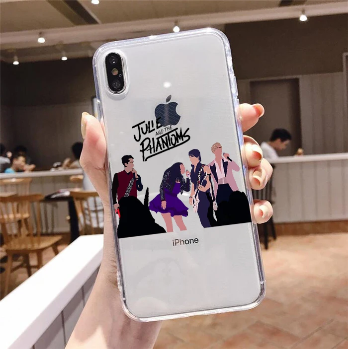 Прозрачный мягкий силиконовый чехол Julie and the Phantoms для iPhone 6 6S Plus X XR XS MAX 7 7Plus 8 8PLUS 11 Pro
