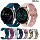 Силиконовый ремешок для Oneplus X 46 мм SmartWatch сменный Браслет 22 мм ремешок для наручных часов Samsung Galaxy Watch 46MM наручный ремень Correa