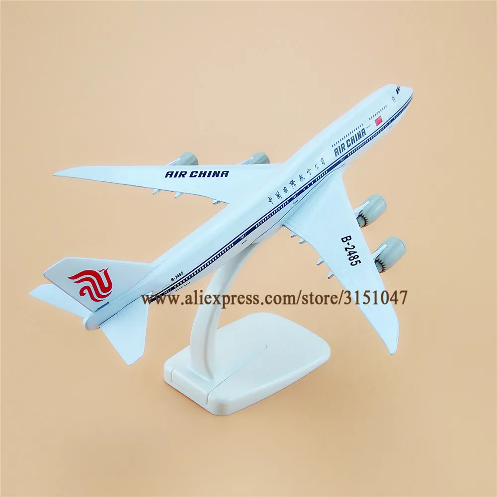 20 см Air China Airlines Boeing 747 B747 8 модель самолета сплав Металл литье под давлением Airways