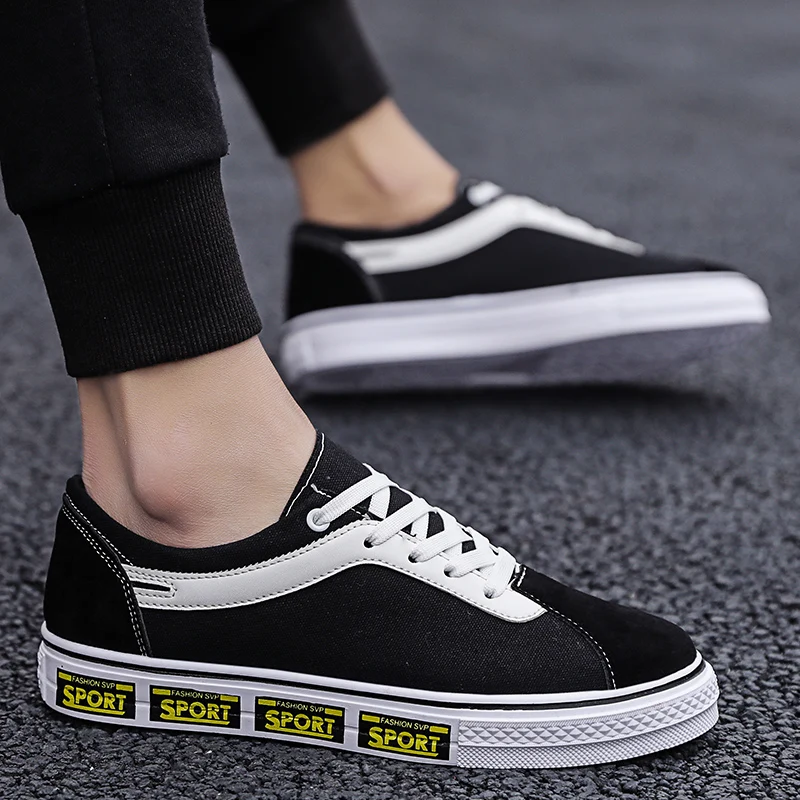 

Spring Fashion New Style Skate Shoes Fashion Flat Light Students Couples Canvas Shoes Direct Supply Never out of Stock