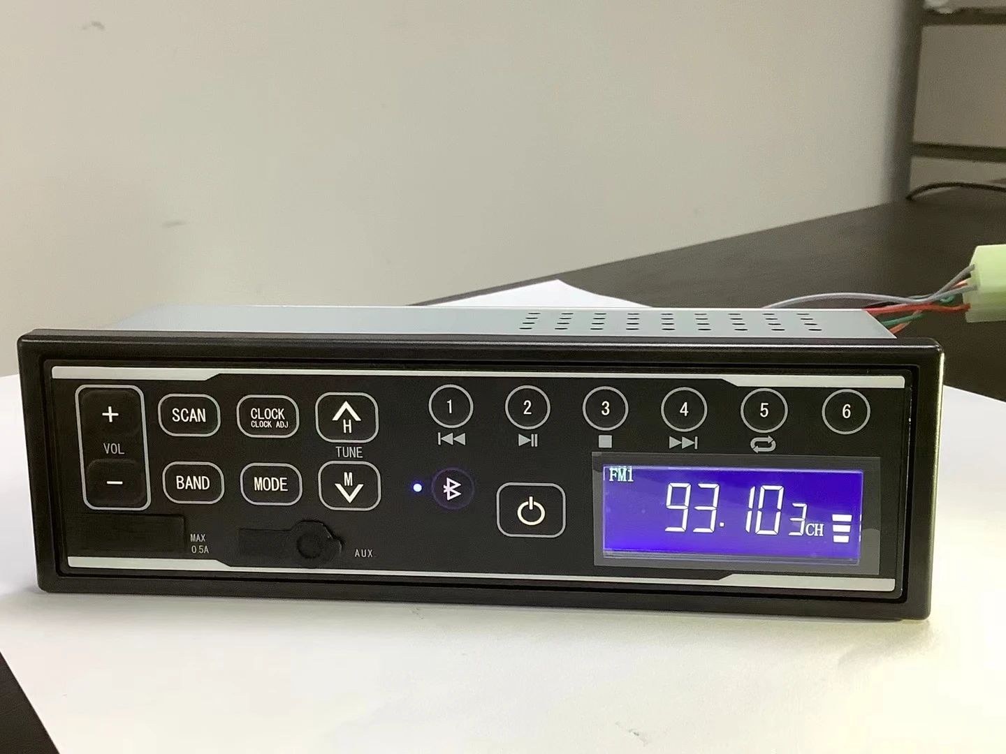 HIDAKA 12V 24V In-Dash 1 DIN HI-M202 радио зарядки телефона Bluetooth USB AUX FM MP3 Динамик плеер
