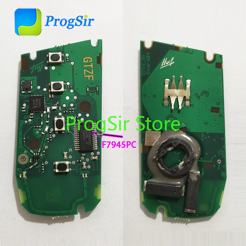 4 кнопки смарт пульт дистанционного управления Управление для BMW CAS4 + EWS5 FEM BDC f