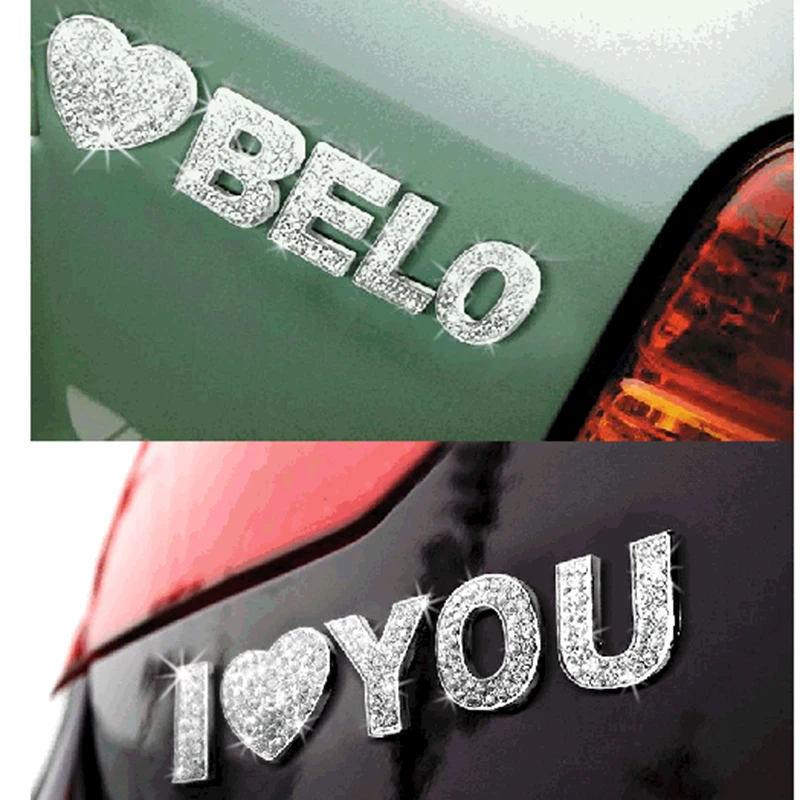 25 мм авто хром металл сделай сам 3D дуги буквы Цифровой алфавит украшение эмблема