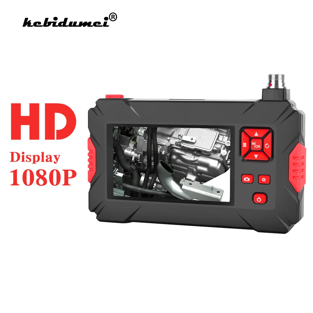 Эндоскоп P30 4 3 дюйма ЖК дисплей цветной экран 1080P портативный эндоскоп