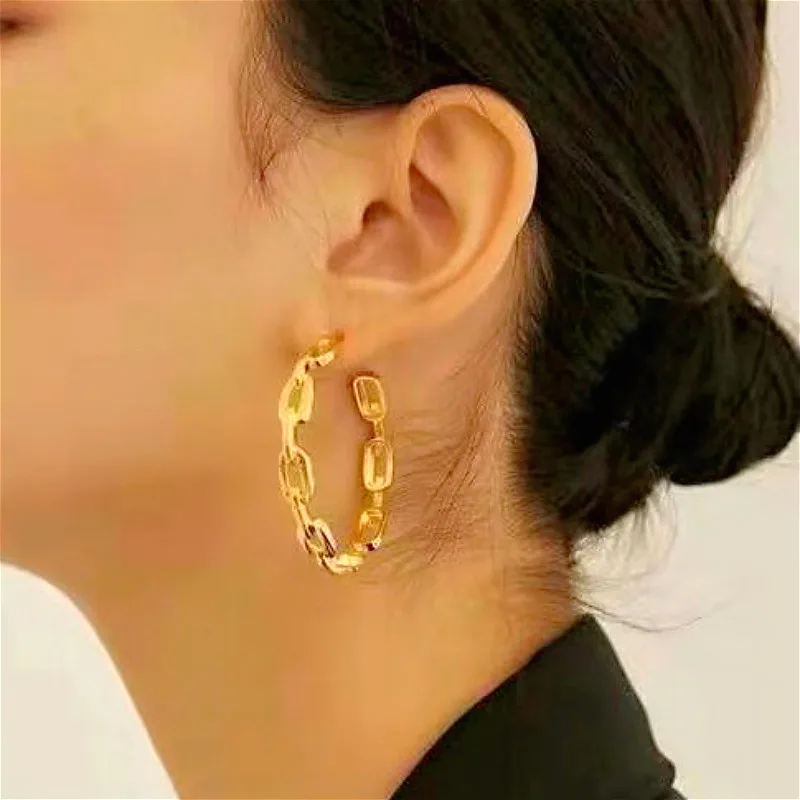 Осень зима Новое поступление эмалированная металлическая цепочка маленькие