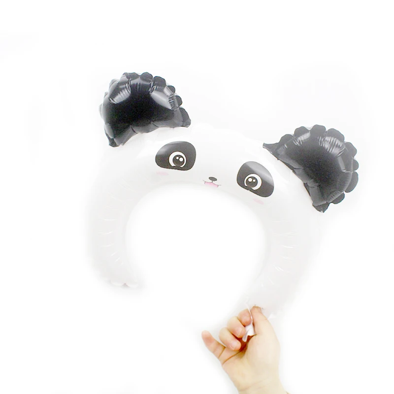 panda TG Большие Животные лисы фольги джунгли вечерние шары Сова день рождения лес вечерние украшения Дети Ежик медведь globos - Цвет: panda TG