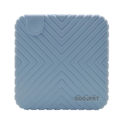 Peripage 58 мм Мини карманный беспроводной принтер Bluetooth фотопринтер 4,0 для Android iOS мобильный телефон - Цвет: Blue Printer only