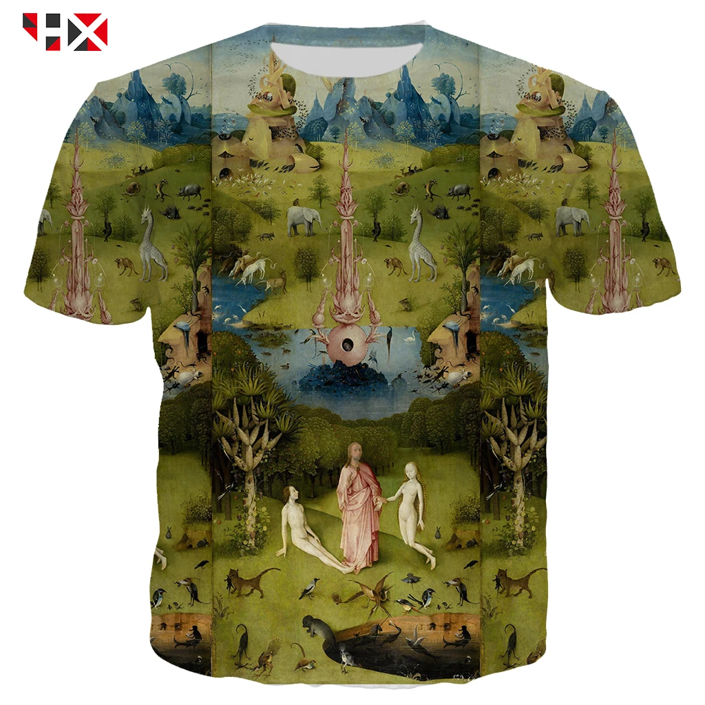 Новые Забавные 3D принтованные художественные иллюстрации футболки для