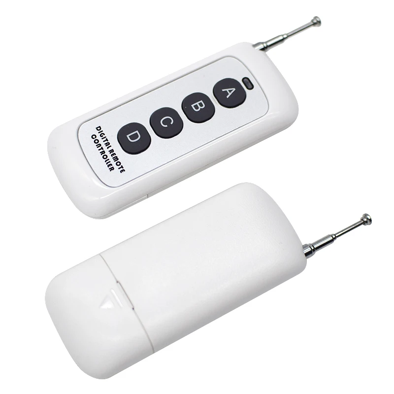 Universal RF 433MHz Wireless Digital Remote Control Transmitter Learning Code Mini for Switch 2/4/6/8/10/12 Button 2262 | Электроника