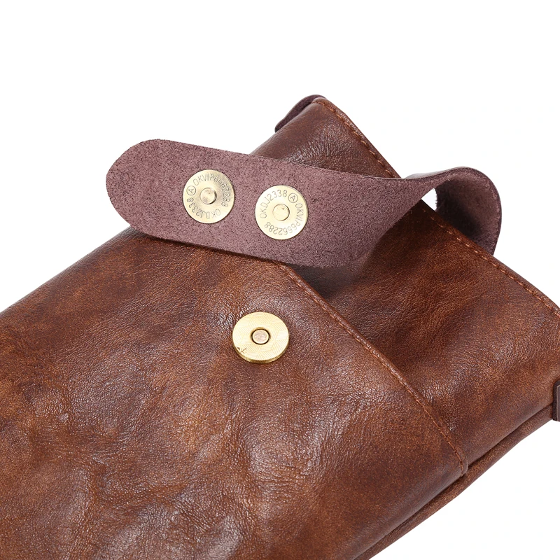 Дизайнерская поясная сумка с 2 отделениями для мобильных телефонов Samsung Iphone Huawei