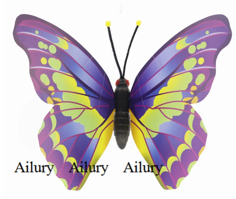 60CM Simulation Butterfly Large Home Furnishing Mall Venue Scene Layout Decoration Soft Forest Department | Дом и сад