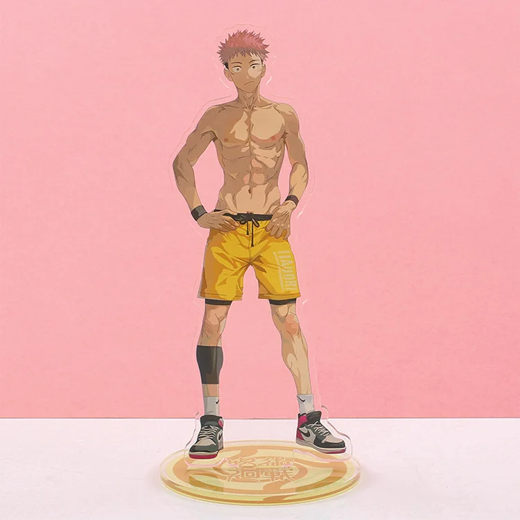 

Jujutsu Kaisen Itadori Yuji Figure Acrylic Stand Anime Action Figures Desk Model Plates Toys Mange Fans Gifts Holder Stationery