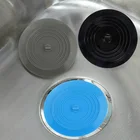 Круглый Силиконовый Фильтр для раковины, пробка для воды, слив волос пробка для ванной, дезодорант для ванной, кухни