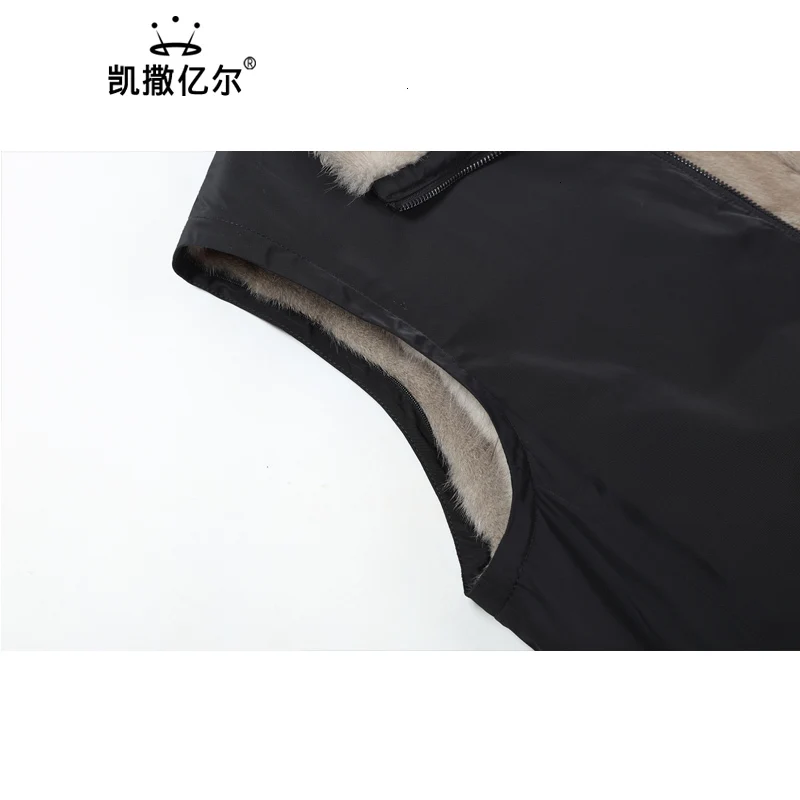 

New arrival men coat mink fur leather long coat for men jacket overcoat