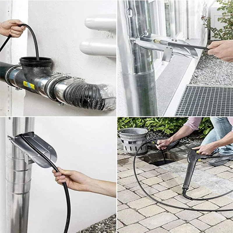 ROUE 15M прочистка сливных труб трос для чистки чистка канализации Моечный шланг