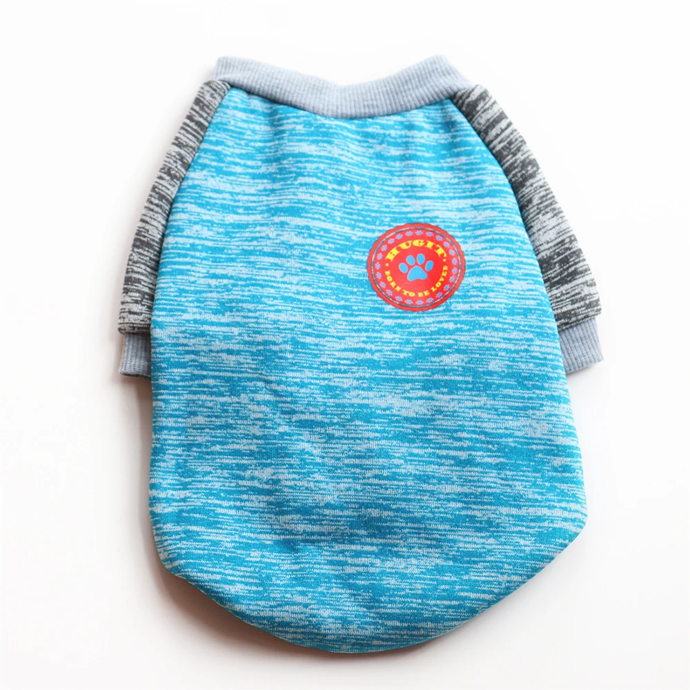 Sky blue Зимняя одежда для собак, теплые куртки для собак, одежда для щенков, толстовки для маленьких средних собак, щенков для йоркширских терьеров и чихуа-Хуа XS-2XL - Цвет: Sky blue