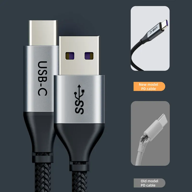 Кабель USB C Supercharge 5A Type кабель для быстрой зарядки и Huawei p20 lite Samsung Note 9 N234 | Мобильные